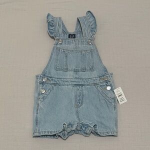 babyGap Toddler Denim Shortalls | 2T | NWT